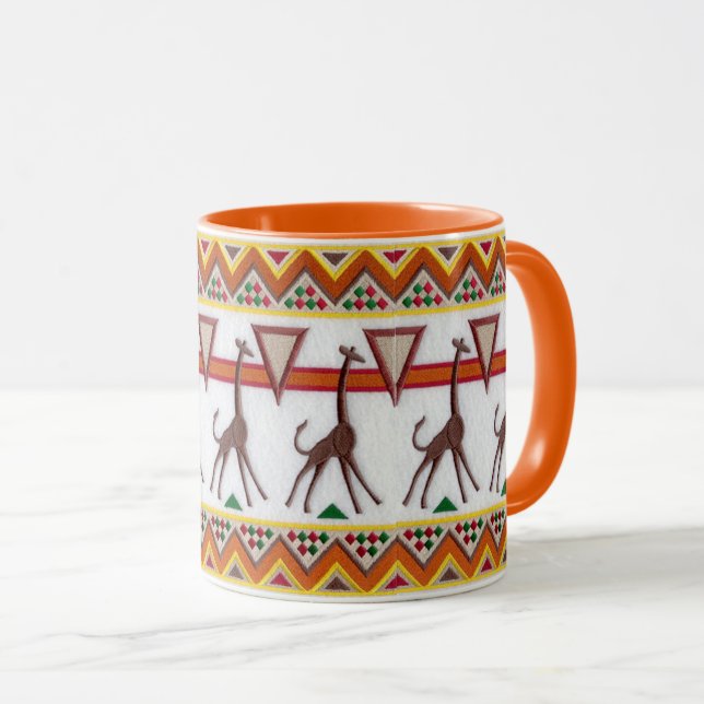 Giraffes en Mug d'Afrique (Devant droit)