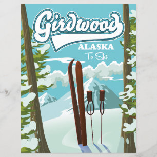 Girdwood Alaska pour skier