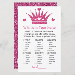 Girl Crown Qu'y a-t-il dans votre baby shower de j