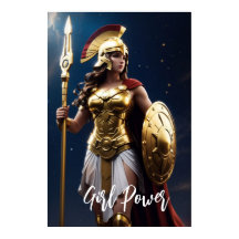 Girl Power ! Poster Athena