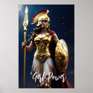 Girl Power ! Poster Athena
