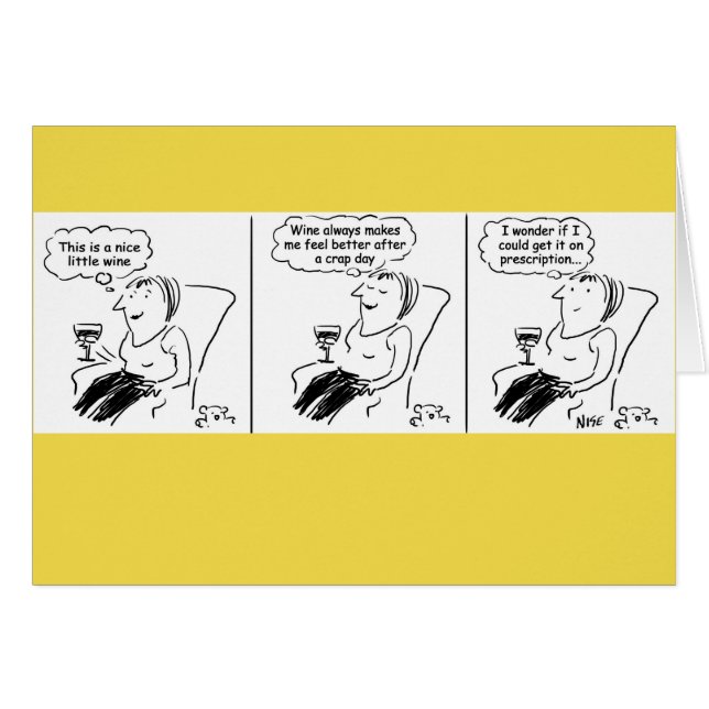 Girl se demande si elle peut obtenir du vin sur or (Devant horizontal)