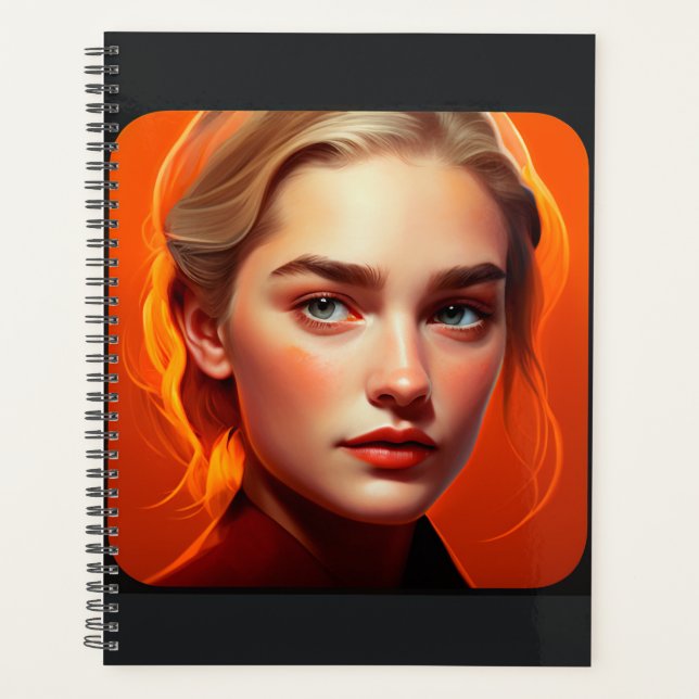 Girl with blue eyes (Devant)