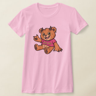GirlieWear T-Shirt Teddy Bear Hug Me