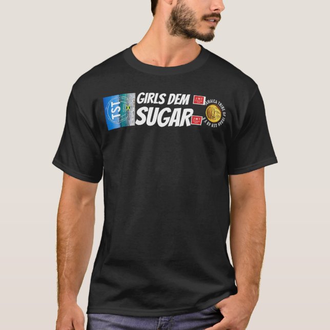 GIRLS DEM SUGAR. T-Shirt (Devant)