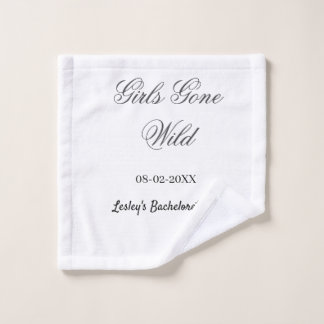 Girls Gone wild Bachelorette party name date bride