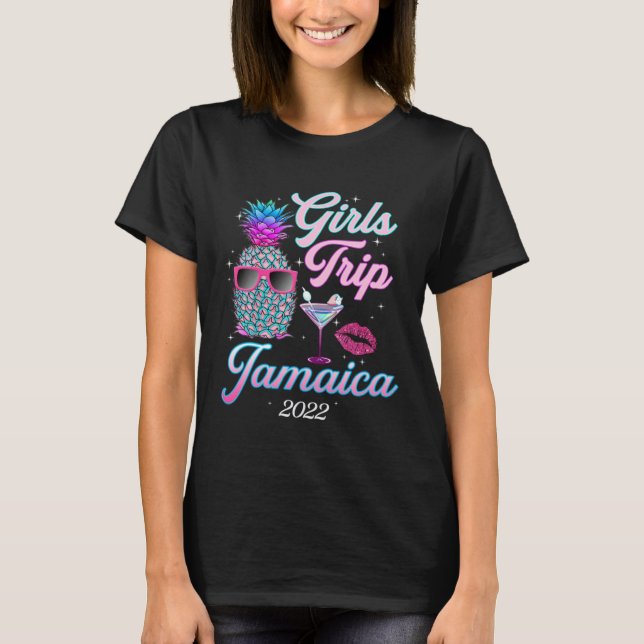 Girls Trip 2022 Tshirts For Women Jamaica Bachelor (Devant)
