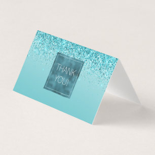 Girly Glitz Aqua Parties scintillant Turquoise