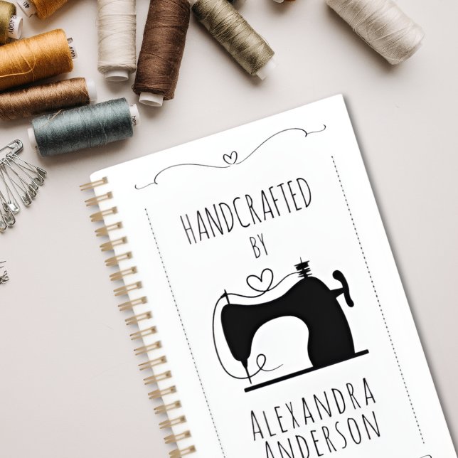 Girly Vintage Sewing Machine Hand Craft Minimal (Girly Vintage Sewing Machine Hand Craft Minimal Planner)