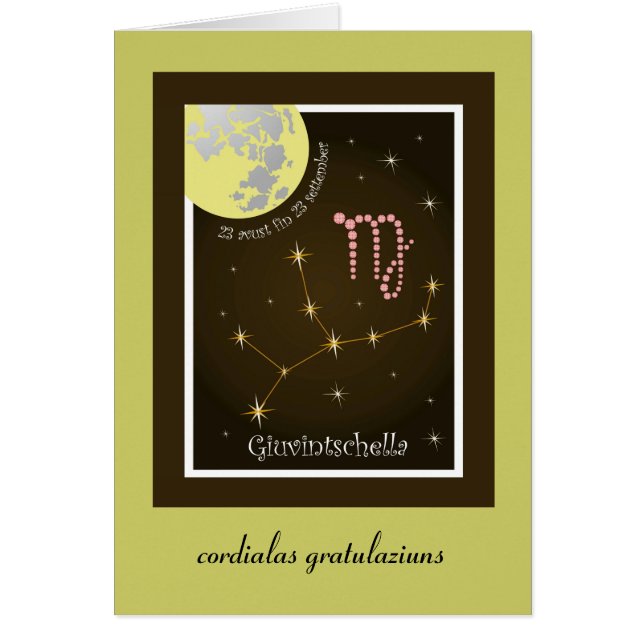 Giuvintschella 23 avust fin 23 colonember Karte (Devant)