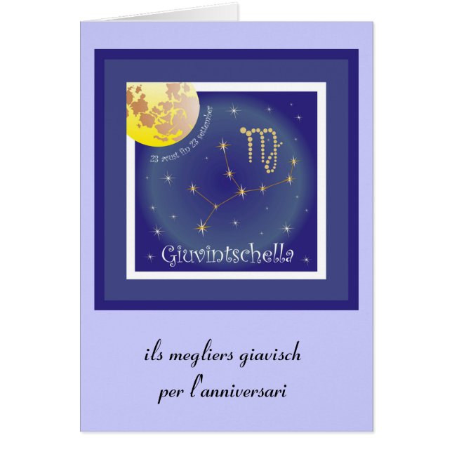 Giuvintschella 23 avust fin 23 colonember Karte (Devant)