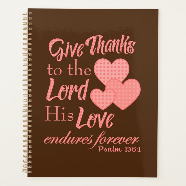 Give Thanks to the Lord Christian (Devant)