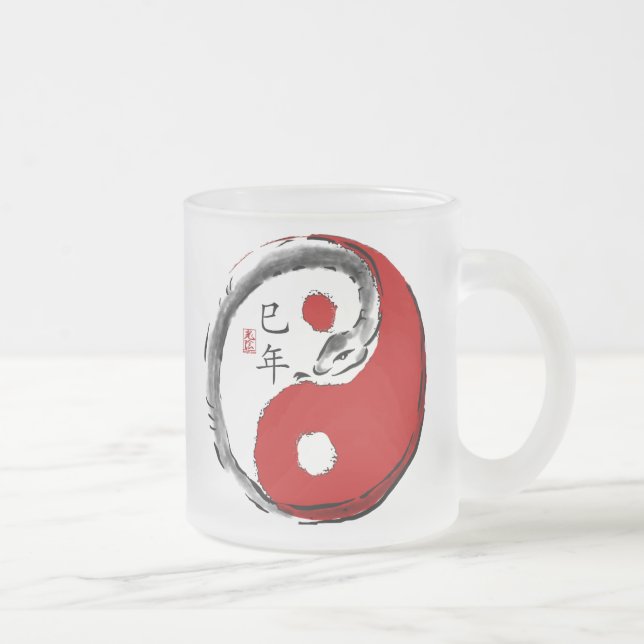 Givré Année de tasse givrée par serpent (Droit)