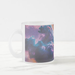 Givré Art de la nébuleuse de l'espace abstrait - Tasse c