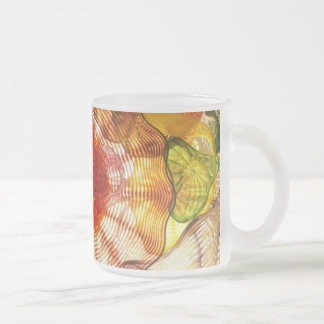 Givré Art en verre sur la tasse en verre 2