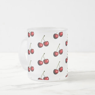 Givré Cadeau Tasse à Café Cerise Rouge