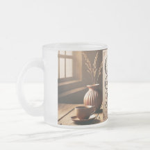 café serré dans une tasse