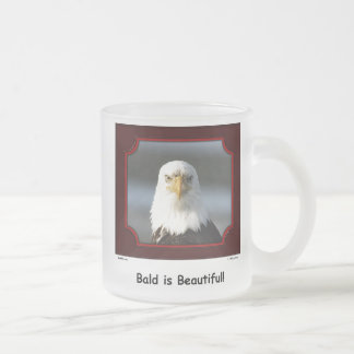 Givré "Chauve est beau !" Tasse d'Eagle chauve