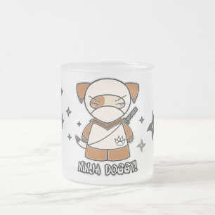 Givré Chienchien de Ninja ! Avec la tasse de Shurikens