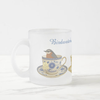 Givré Conception de tasse à thé pour ornithologue L'obse
