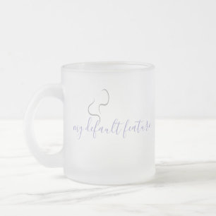 Givré Conception minimaliste de tasse à café