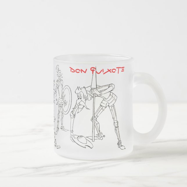 Givré DON DON QUICHOTTE - tasse - Taza (Droit)