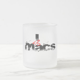 Givré I tasse de Mac d'impers de coeur (rouges) -