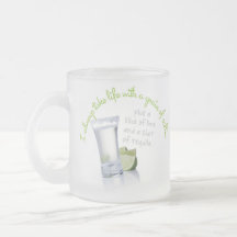 Je prends toujours la vie avec une tasse de grain
