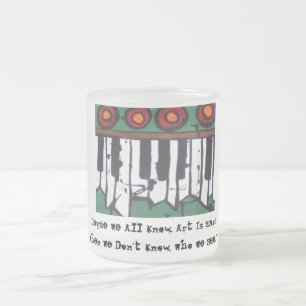 Givré La tasse de café laide d'organe (version 2)