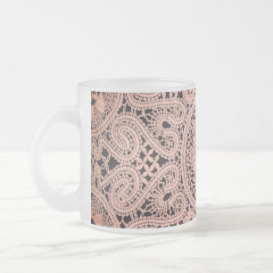 Givré LACE de tasse de verre givrée de 10 oz congelée