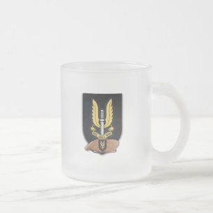 Givré Le service aérien spécial SAS contrôle la tasse de