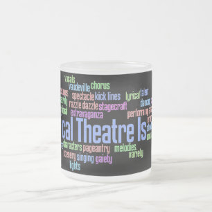 Givré Le théâtre musical est tasse