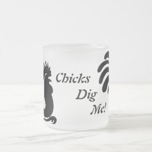 Givré Les "poussins me creusent" ont stylisé la tasse e