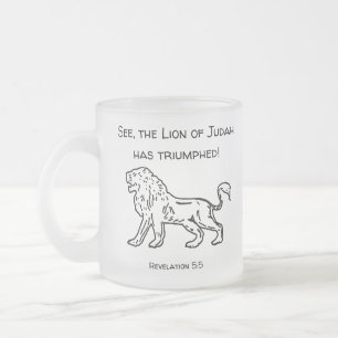Givré Lion de la tasse de Judah (givrée)