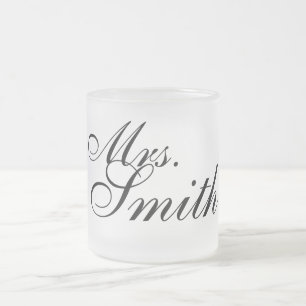 Givré Mme givrée personnalisable de tasse de café de
