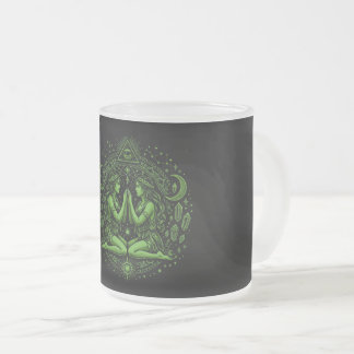 Givré Mystic Gémeaux Zodiaque Tasse Noire - Art Occulte