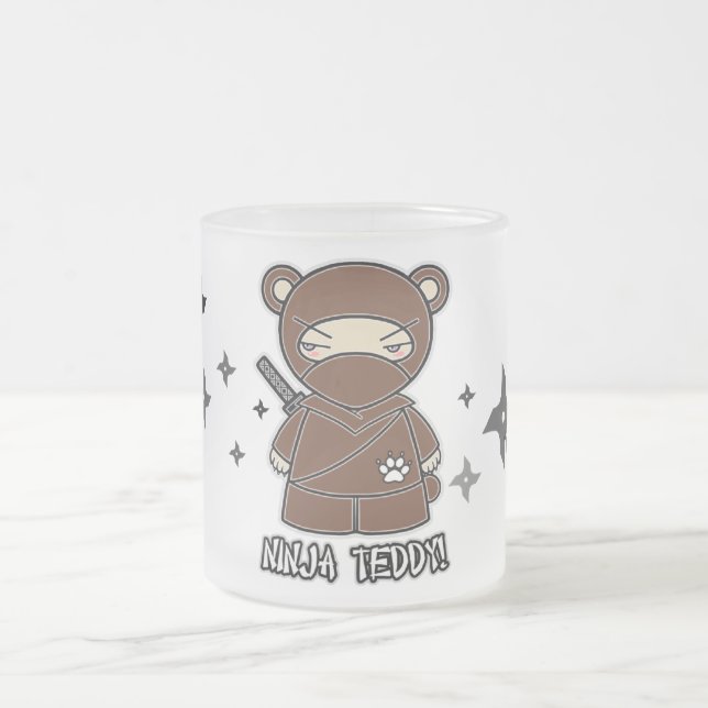 Givré Nounours de Ninja ! Avec la tasse de Shurikens (Centre)