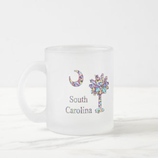 Givré Palmetto de la Caroline et tasse psychédéliques de