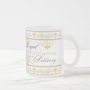 Givré Prince de George de tasse royale de bébé de