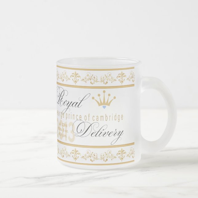 Givré Prince de George de tasse royale de bébé de (Droit)
