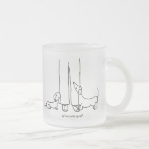 Givré Qui vous aime ? Tasse givrée
