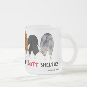 Givré Rien n'aboutent la tasse de Shelties