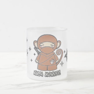 Givré Singe de Ninja ! Avec la tasse de Shurikens