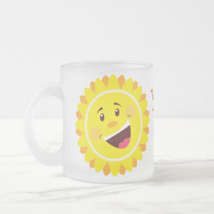 Givré Stupéfaction ensoleillée - tasse