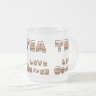 Givré Tasse à café Amour Café & Thé personnalisable