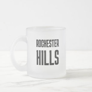 Givré Tasse à café imprimée Rochester Hills Michigan