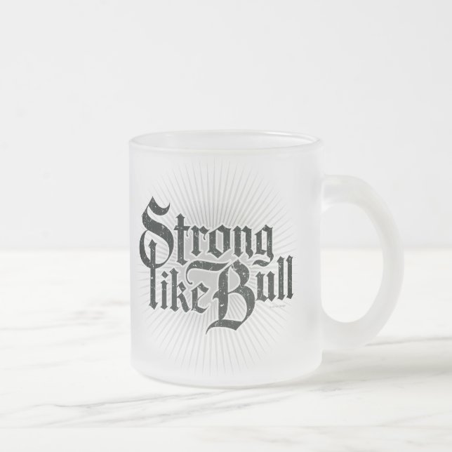 Givré Tasse à café Strong Like Bull (Droit)