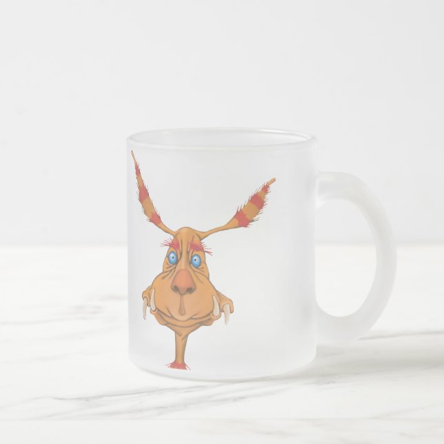 Givré Tasse « ailleurs à la maison " (Droit)