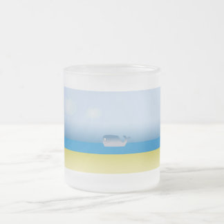 Givré Tasse avec baleine de dessin animé