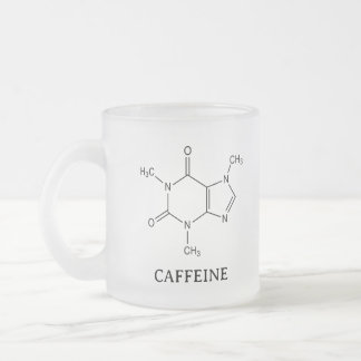 Givré Tasse Beaker Caféine, Molécule de Caféine Chimie 